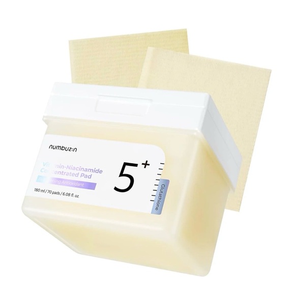 numbuzin Other - NWT Korean Skincare Numbuzin Vitamin Niacinamide Concentrated Pads - 70 pads